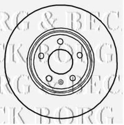 Тормозной диск BORG & BECK купить