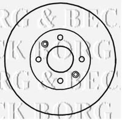 Тормозной диск BORG & BECK купить