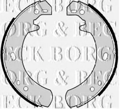Комплект тормозных колодок BORG & BECK купить