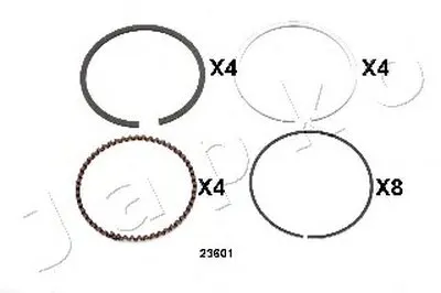 Поршневое кольцо JAPKO купить