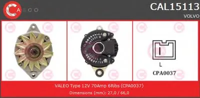 Генератор BRAND NEW SERIES CASCO купить