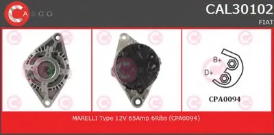 Генератор BRAND NEW SERIES CASCO купить