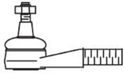 Наконечник поперечной рулевой тяги FRAP купить