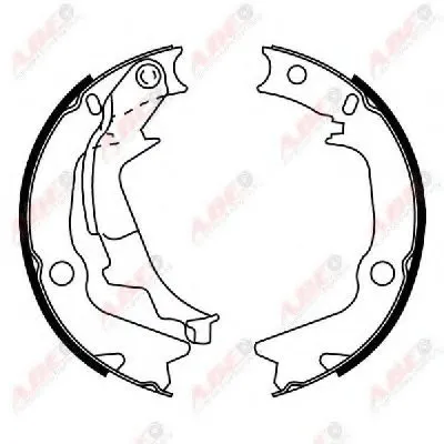 Комплект тормозных колодок, стояночная тормозная система ABE купить