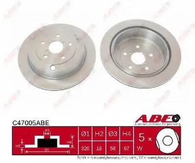 Тормозной диск ABE купить