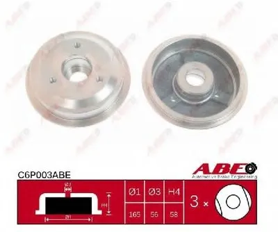 Тормозной барабан ABE купить