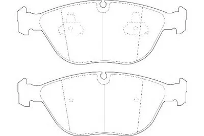 Комплект тормозных колодок, дисковый тормоз WAGNER купить