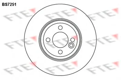 Тормозной диск FTE купить