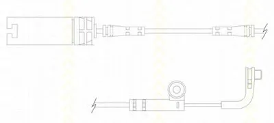 Сигнализатор, износ тормозных колодок TRISCAN купить