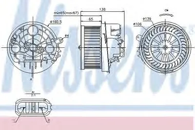Вентиляция салона NISSENS купить