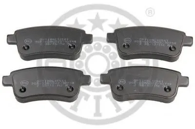 Комплект тормозных колодок, дисковый тормоз OPTIMAL купить