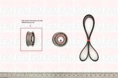 Комплект ремня ГРМ FAI AutoParts купить
