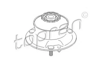 Опора стойки амортизатора TOPRAN купить