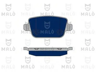 Комплект тормозных колодок, дисковый тормоз MALÒ купить