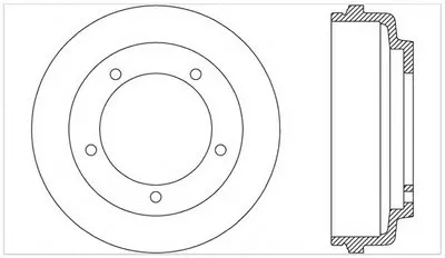 Тормозной барабан ADVANCE OPEN PARTS купить