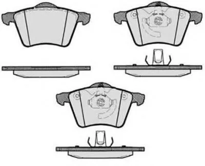 Комплект тормозных колодок, дисковый тормоз RAICAM купить