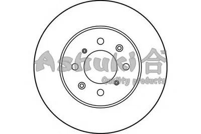 Тормозной диск ASHUKI купить
