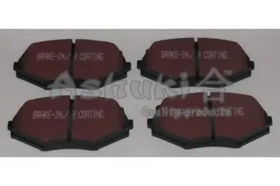 Комплект тормозных колодок, дисковый тормоз ASHUKI купить