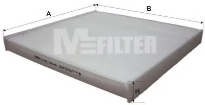 Фильтр, воздух во внутренном пространстве MFILTER купить