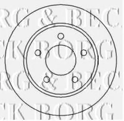 Тормозной диск BORG & BECK купить