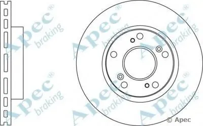 Тормозной диск APEC braking купить