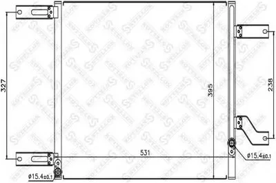Конденсатор, кондиционер STELLOX купить