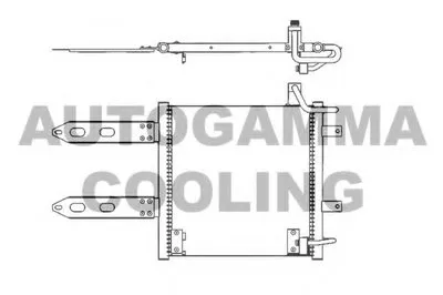 Конденсатор, кондиционер AUTOGAMMA купить