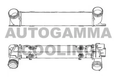 Интеркулер AUTOGAMMA купить