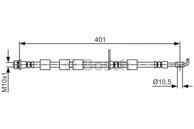 Тормозной шланг BOSCH купить