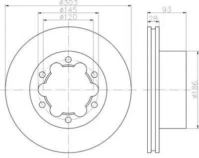 Тормозной диск PRO TEXTAR купить