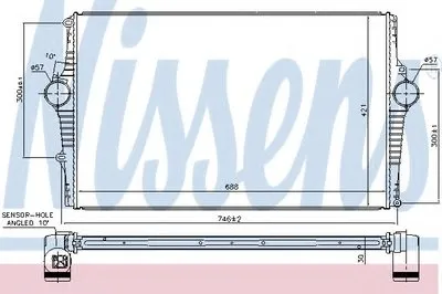 Интеркулер NISSENS купить