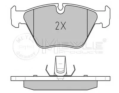 Комплект тормозных колодок, дисковый тормоз PLATINUM PAD MEYLE купить