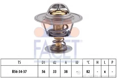 Термостат, охлаждающая жидкость FACET купить