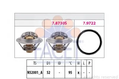 Термостат, охлаждающая жидкость FACET купить