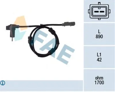 Датчик, частота вращения колеса FAE купить