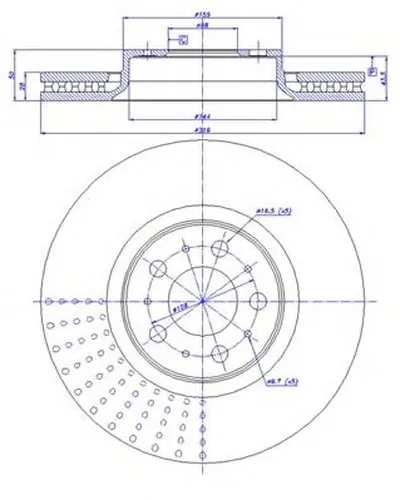 Тормозной диск HC CAR купить