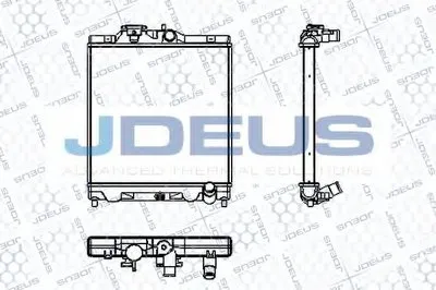 Радиатор, охлаждение двигателя JDEUS купить