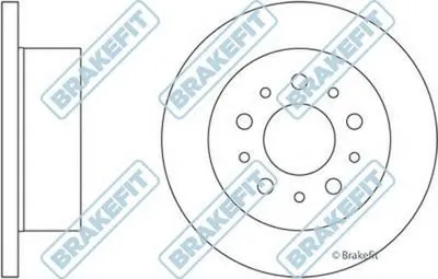 Тормозной диск Brake Fit APEC braking купить