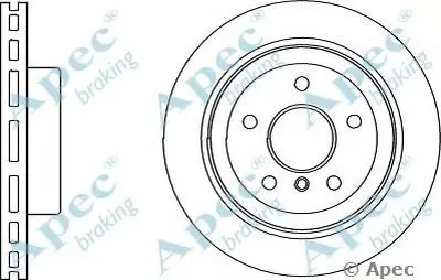 Тормозной диск APEC braking купить