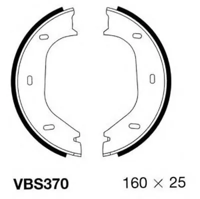 Комплект тормозных колодок, стояночная тормозная система MOTAQUIP купить
