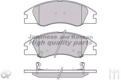 Комплект тормозных колодок, дисковый тормоз ASHUKI купить