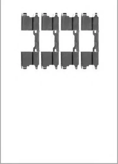 Комплектующие, колодки дискового тормоза MOTAQUIP купить