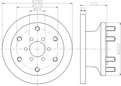 Тормозной диск DON купить