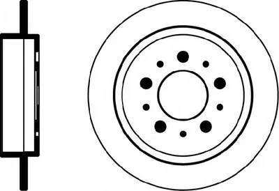 Тормозной диск HELLA купить
