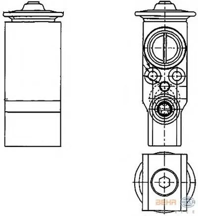 Расширительный клапан, кондиционер BEHR HELLA SERVICE HELLA купить