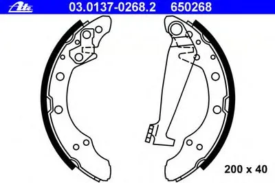 Комплект тормозных колодок ATE купить