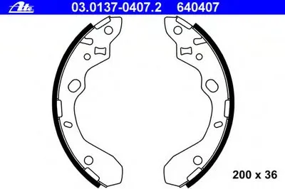 Комплект тормозных колодок ATE купить