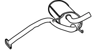 Глушитель выхлопных газов конечный WALKER купить