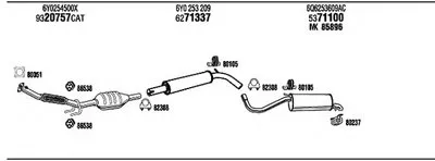 Система выпуска ОГ WALKER купить