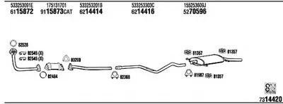 Система выпуска ОГ WALKER купить